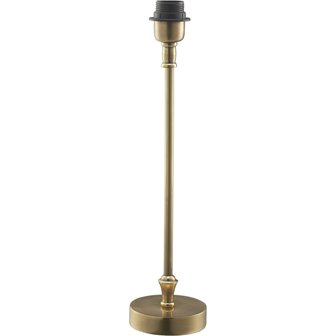 Mosiężna lampa stołowa klasyczna Liam 46cm